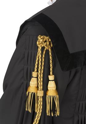 TOGA AVVOCATO PLISSÉ FERMO LANA E SETA LORO PIANA ROYAL WISH