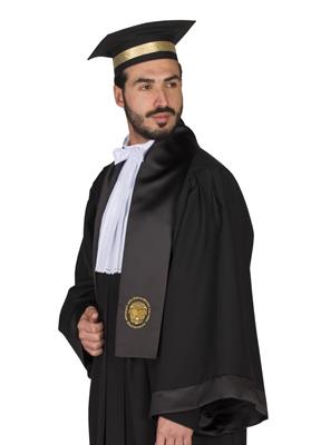 TOGA ACCADEMICA DOCENTE EUCLIDE ORO