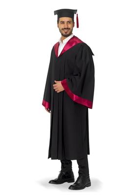 TOGA ACCADEMICA LAUREANDO DIOGENE FUCSIA