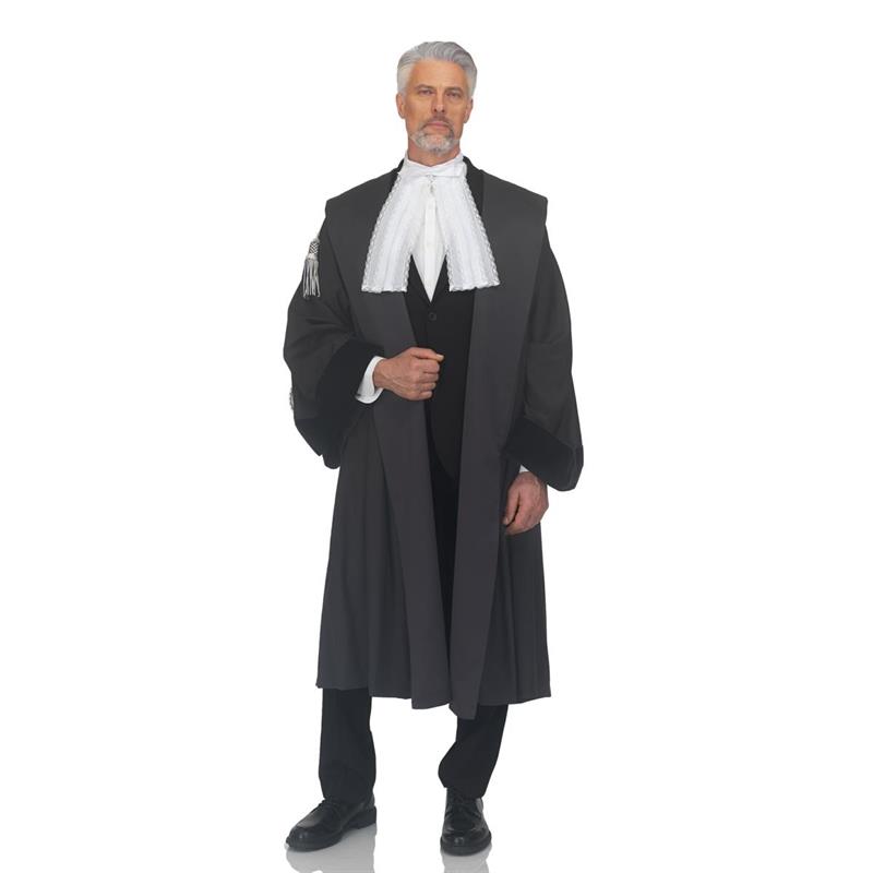 PROMOPACK TOGA AVVOCATO FILZA MISTO LANA EASY COURT ARG/NERO