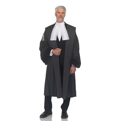 PROMOPACK TOGA AVVOCATO FILZA MISTO LANA EASY COURT ARG/NERO