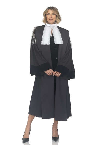TOGA AVVOCATO PLISSÉ LIBERO PURA LANA ZEGNA AMEZING