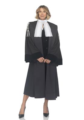 TOGA AVVOCATO PLISSÉ LIBERO PURA LANA ZEGNA AMEZING