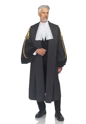 TOGA AVVOCATO PLISSÉ LIBERO LANA E SETA LORO PIANA ROYAL WISH