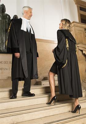 TOGA AVVOCATO NIDO D'APE LANA LORO PIANA AUSTRALIS