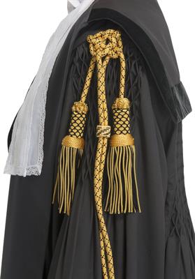 TOGA AVVOCATO NIDO D'APE PURA LANA LORO PIANA TASMANIAN