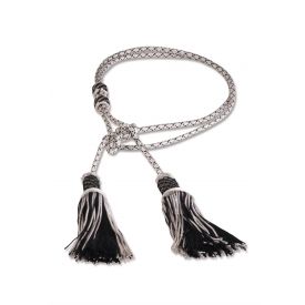 CORDONIERA ARGENTO-NERO TIPO SUPER RICCO PER AVVOCATI